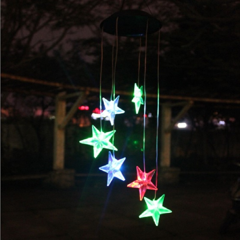 

Solar Star Angel Control Hanging-Wine Chimes Light, 501 Original