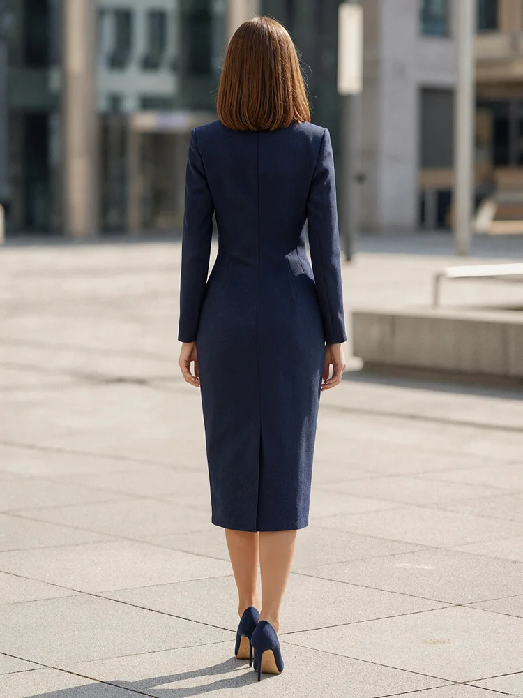 a line black midi dress Business for Women Semi-Formal Fit Casual Slim Short Sleeve O-Neck Elegant Swing Dresses with Pockets at Amazon Women's Clothing store Chi Sweater Maxi Dress V-neck Quinceanera dress * Solid woven midi Shoe Size:US11/UK10/EU44
