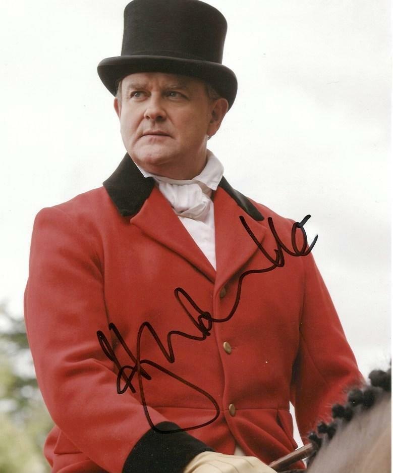 Hugh Bonneville ACTOR autograph, In-Person signed Photo Poster painting