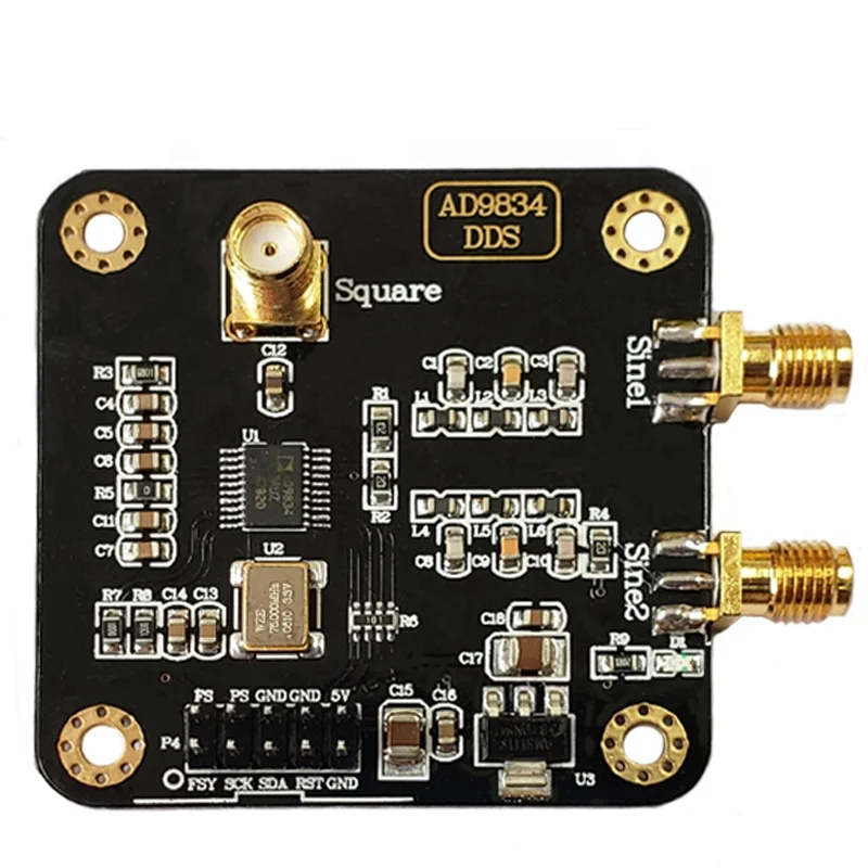 AD9834 Sine Triangle Wave Square Wave Signal Generator Circuit DDS Sweep Frequency Source Function Signal Generator