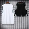 2025/2026 Real Madrid Pre-Match Training White Vest+Shorts Football1:1 Thai Quality
