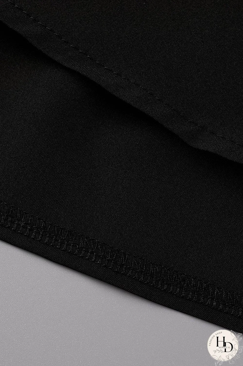 Black Casual Solid Patchwork Buckle Turndown Collar A Line Dresses