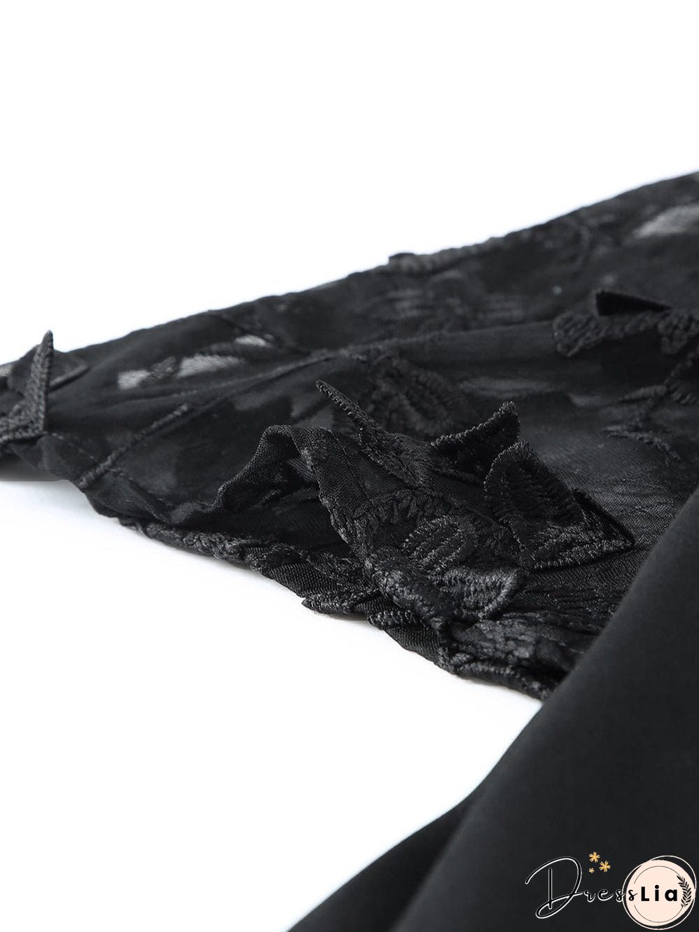 Elegant Pink Floral Lace Kimono Cover-Up