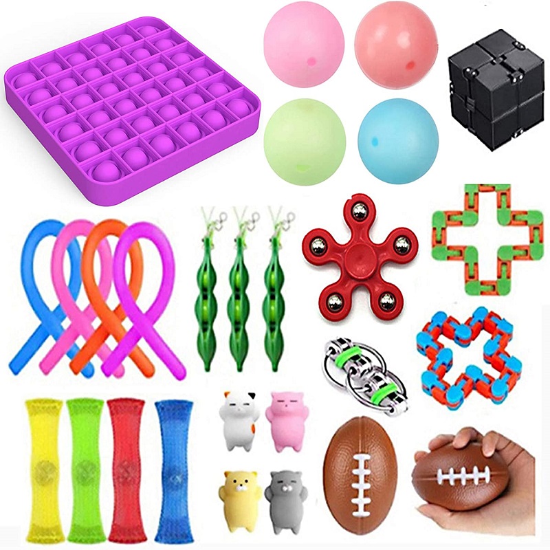 

Sensory Fidget Toys Set Pack Stress Relief Toys, 501 Original