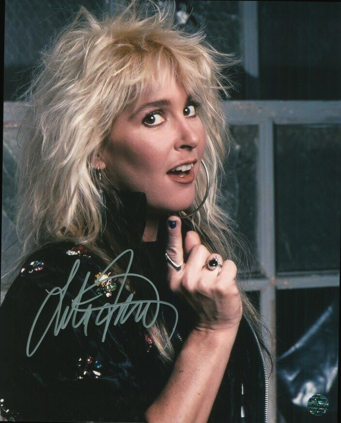 LITA FORD Autographed Original 8x10 Photo Poster painting LOA TTM