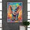 Diamond Painting-DIY Full Round Drill Elephant