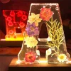 Last Day Promotion 49% OFF -Floral Resin Night Light