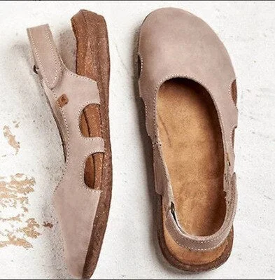 Hot Women Candy Color Loafers Flats Buckle Gladiator Casual Retro Non-slip Sandals Ballet Ladies Party Office Shoes Plus Size 515