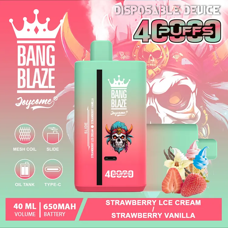 Bang Blaze 40000 40K Puffs 2% 3% 5% Nicotine Double Taste Disposable Vape(Box of 3) mysite www.vapeshoppromax.com
