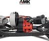 AMK 1/10 RC Car Gearbox Metal Complete Transmission Case with Gear for Axial SCX10 SCX10 II 90047 RC Crawler Car