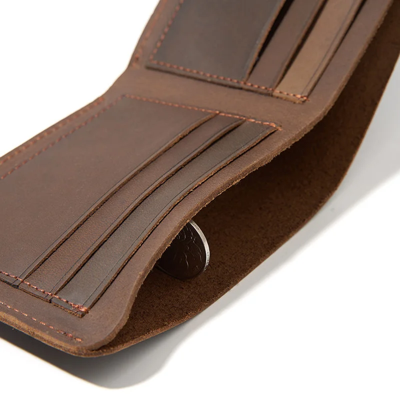 Cowhide Leather Men's Wallet