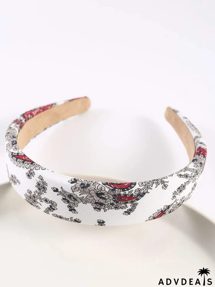 Floral Print Headband