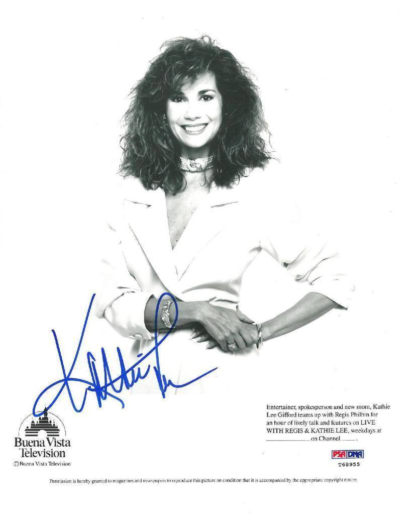 Kathie Lee Gifford Signed Authentic Autographed 8x10 Photo Poster painting (PSA/DNA) #T68955