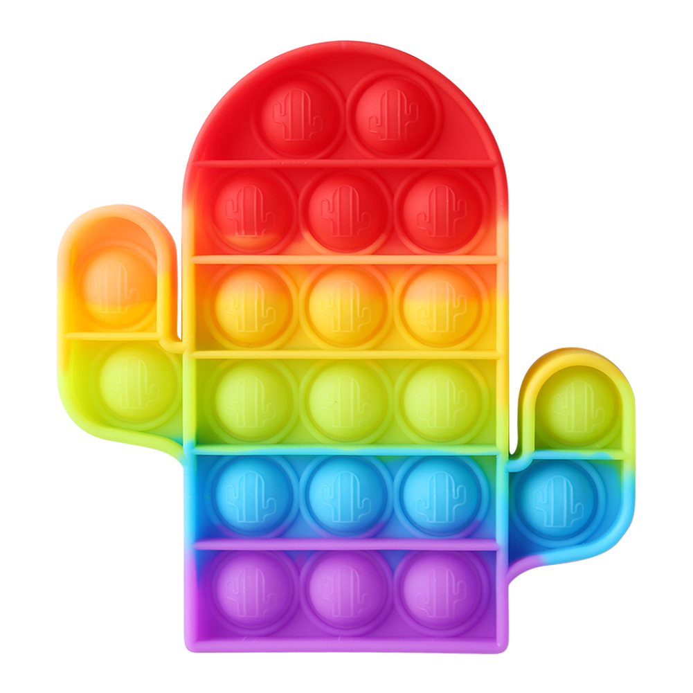 

Cactus Rainbow - Pop It Fidget Toy, 501 Original