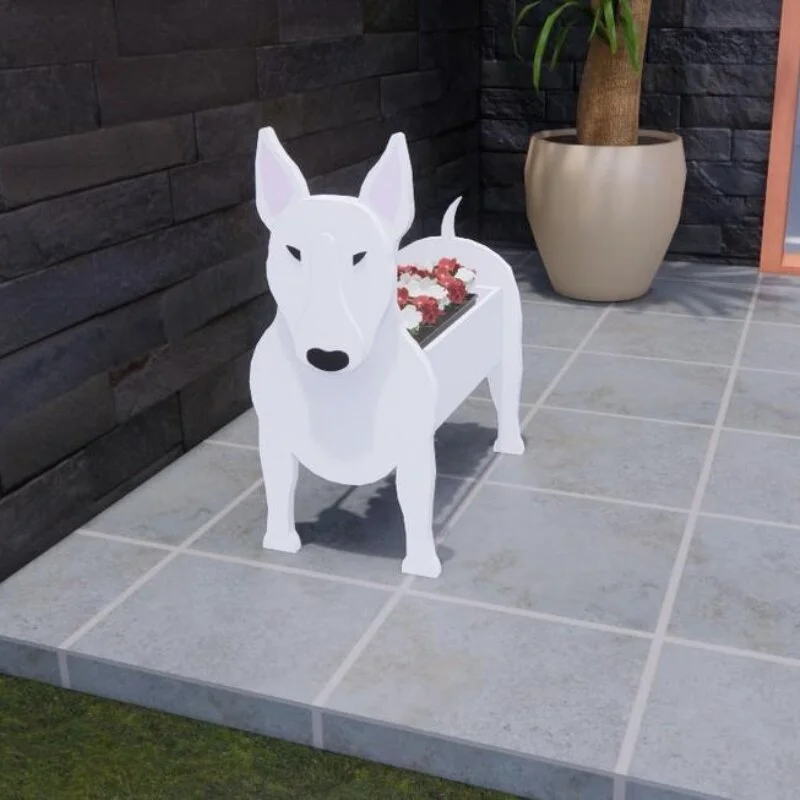 Bull Terrier Planter