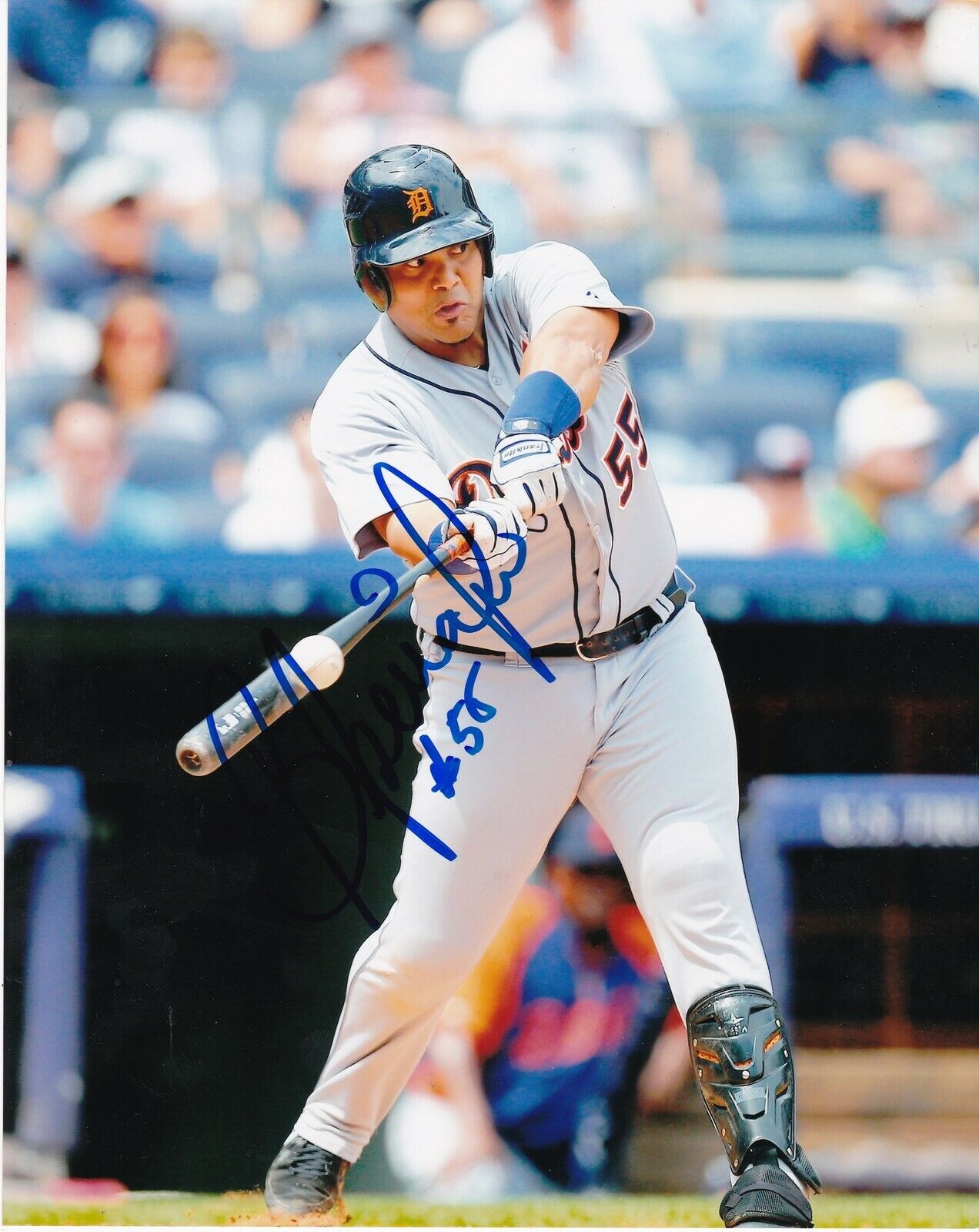 BRANYAN PENA DETROIT TIGERS ACTION SIGNED 8x10