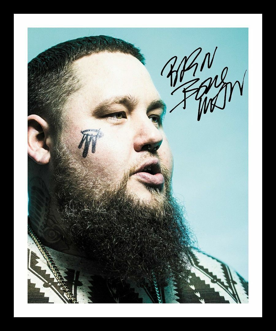 Rag'n'Bone Man Autograph Signed & Framed Photo Poster painting