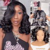 Pre-Styled Glueless Body Wave Short Bob Wig