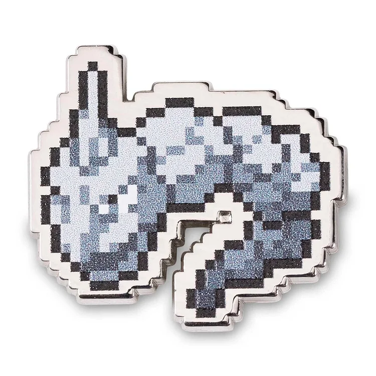 Onix Pokémon Pixel Pin