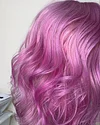 360 Lace Frontal Wig Pink Pre Plucked Baby Hair Brazilian Lace Front