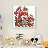 (US Only)Gnome Design DIY Bead Embroidery Kit 40x39cm 9CT Cross Stitch Kit for Home Decor