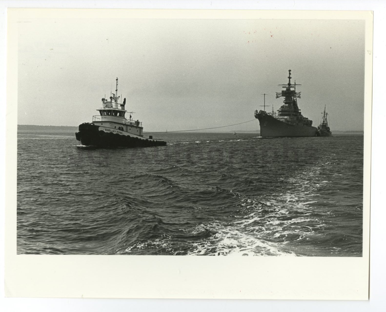 USS New Jersey - United States Navy - Vintage 8x10 Publication Photo Poster paintinggraph