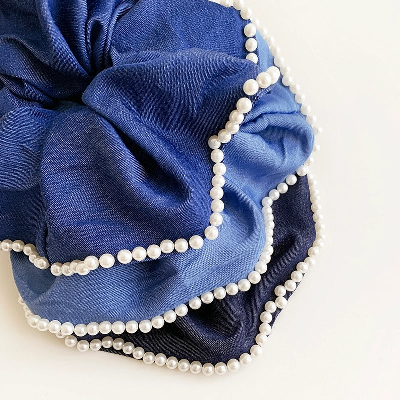 Women’s Minimalist Classic Style Solid Color Cloth Hair Tie