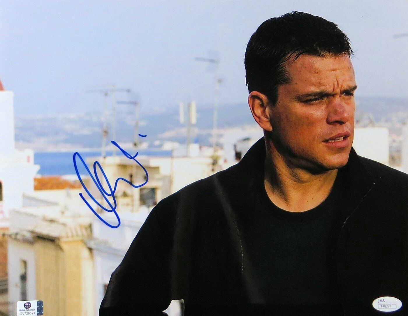 Matt Damon Signed Autographed 11X14 Photo Poster painting The Bourne Identity JSA T48297