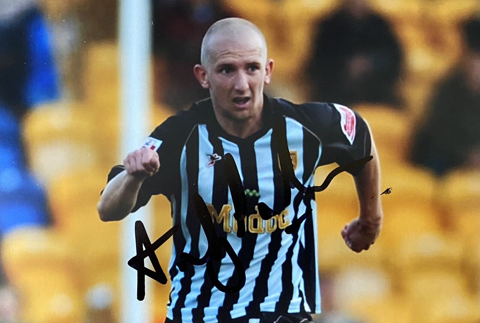 Andy Parkinson Genuine Hand Signed Notts County 6X4 Photo Poster painting 2