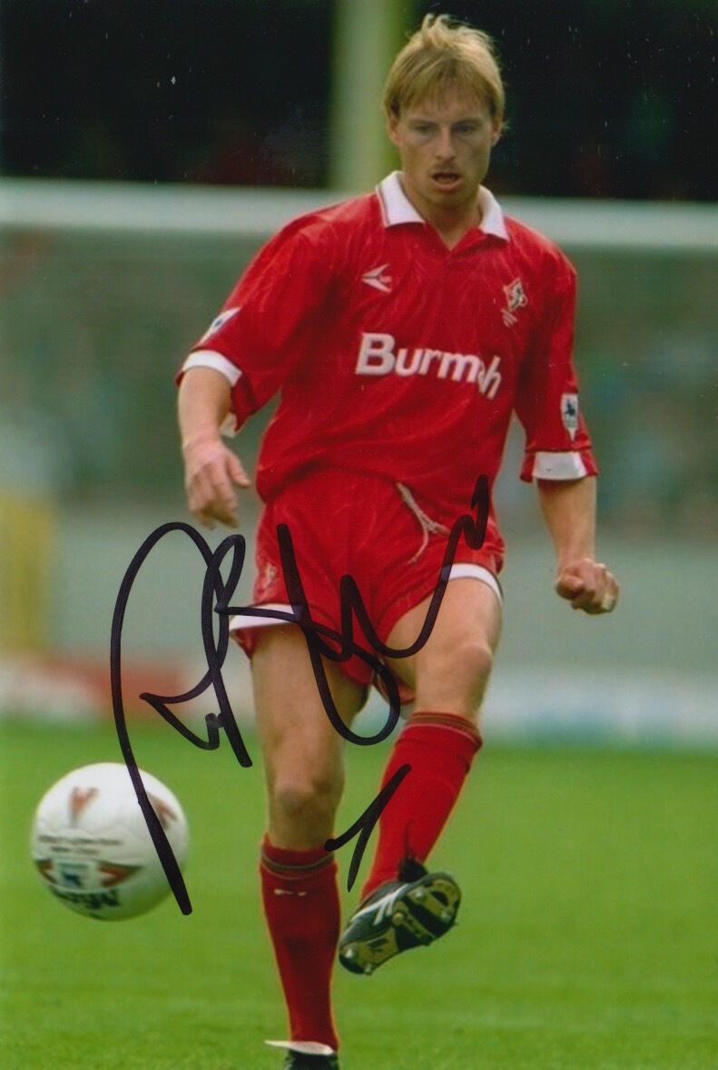 SWINDON TOWN HAND SIGNED PAUL BODIN 6X4 Photo Poster painting 1.