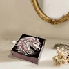 Diamond Painting Wooden Jeweled Horse 4 Slots Diamond Painting Storage Box for Adult Beginner
