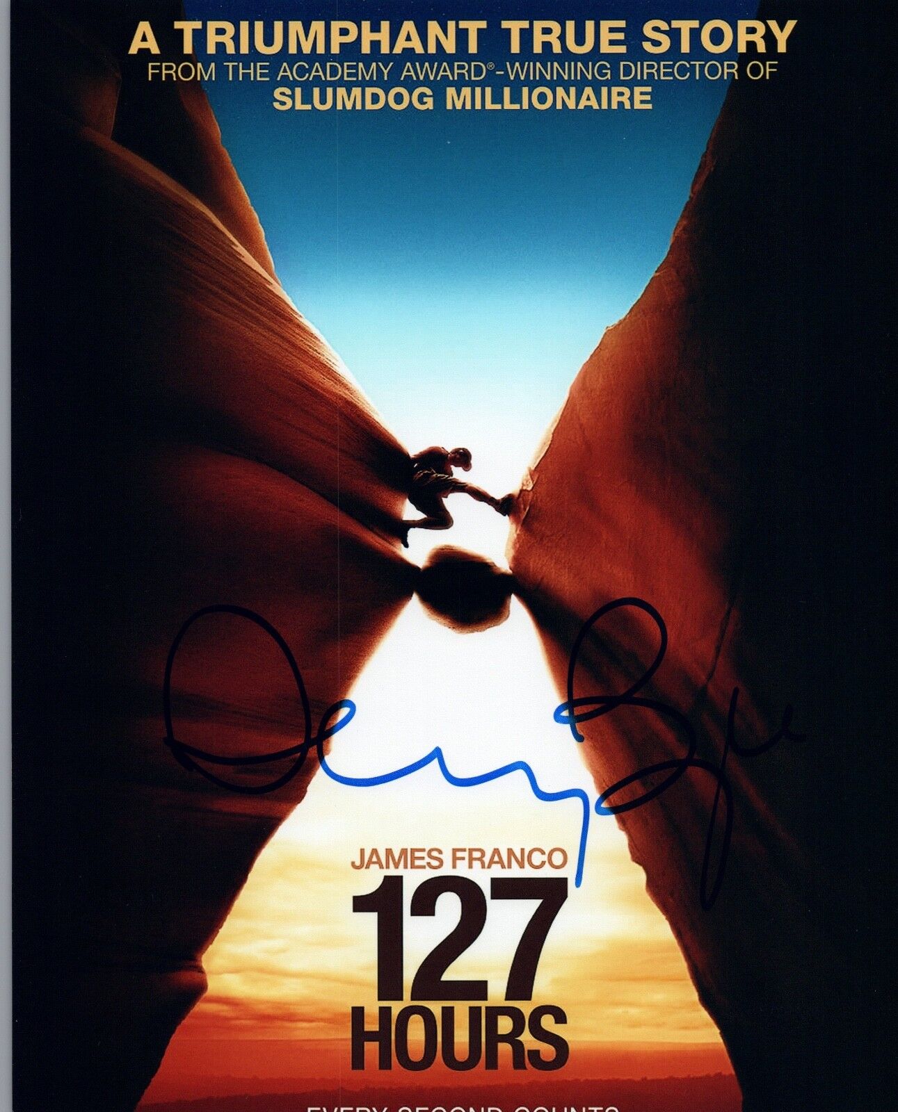 Danny Boyle Signed Autographed 8x10 Photo Poster painting Film Director 127 HOURS COA VD