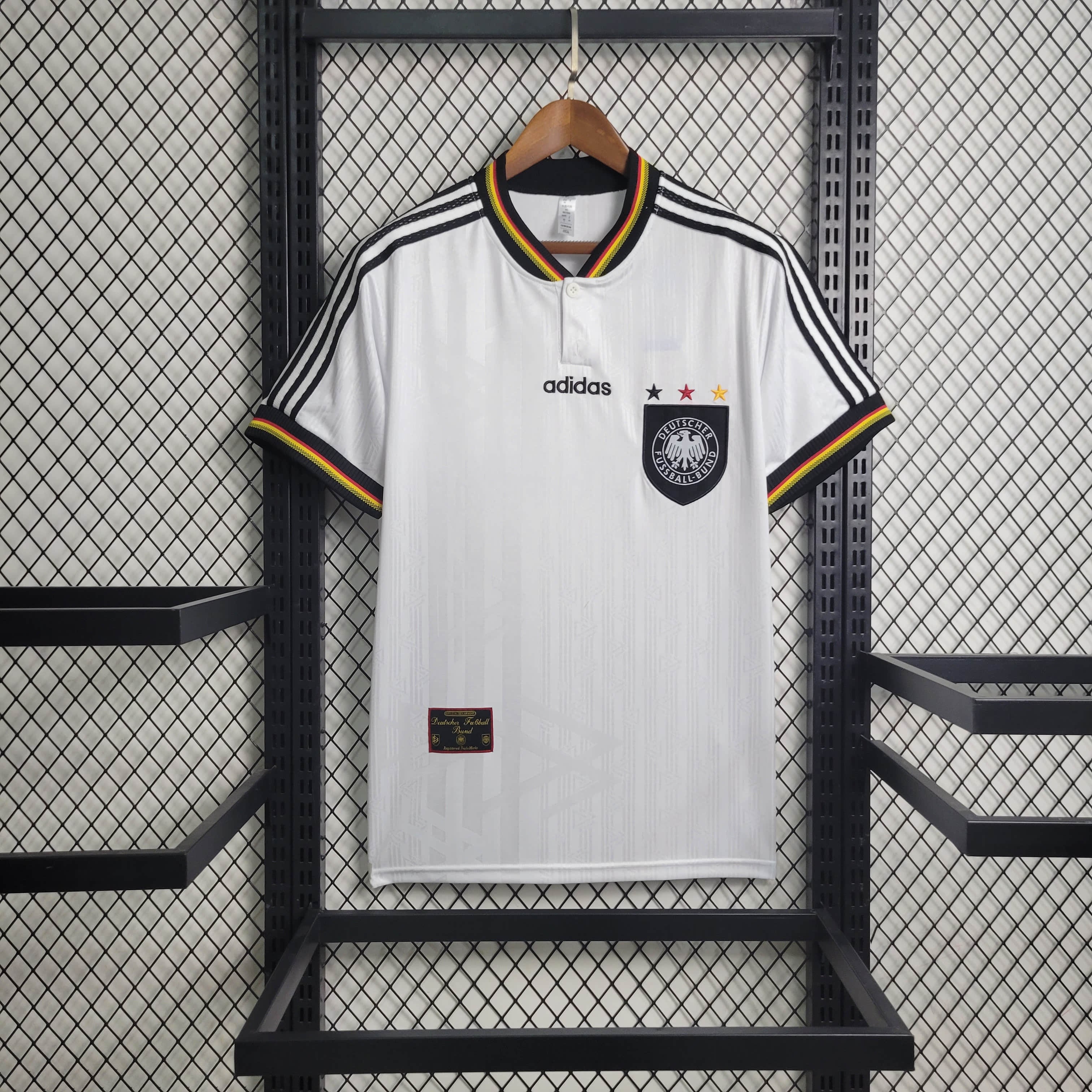 Retro Germany 1996 Home Stadium Jersey