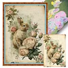 (Multi-Style) Vintage Poster - 11CT Stamped Cross Stitch 40*60cm/15.75*23.62in