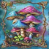 Retro Mushrooms-11CT Stamped Cross Stitch 40*55cm/15.75*21.65in tapestrymarket