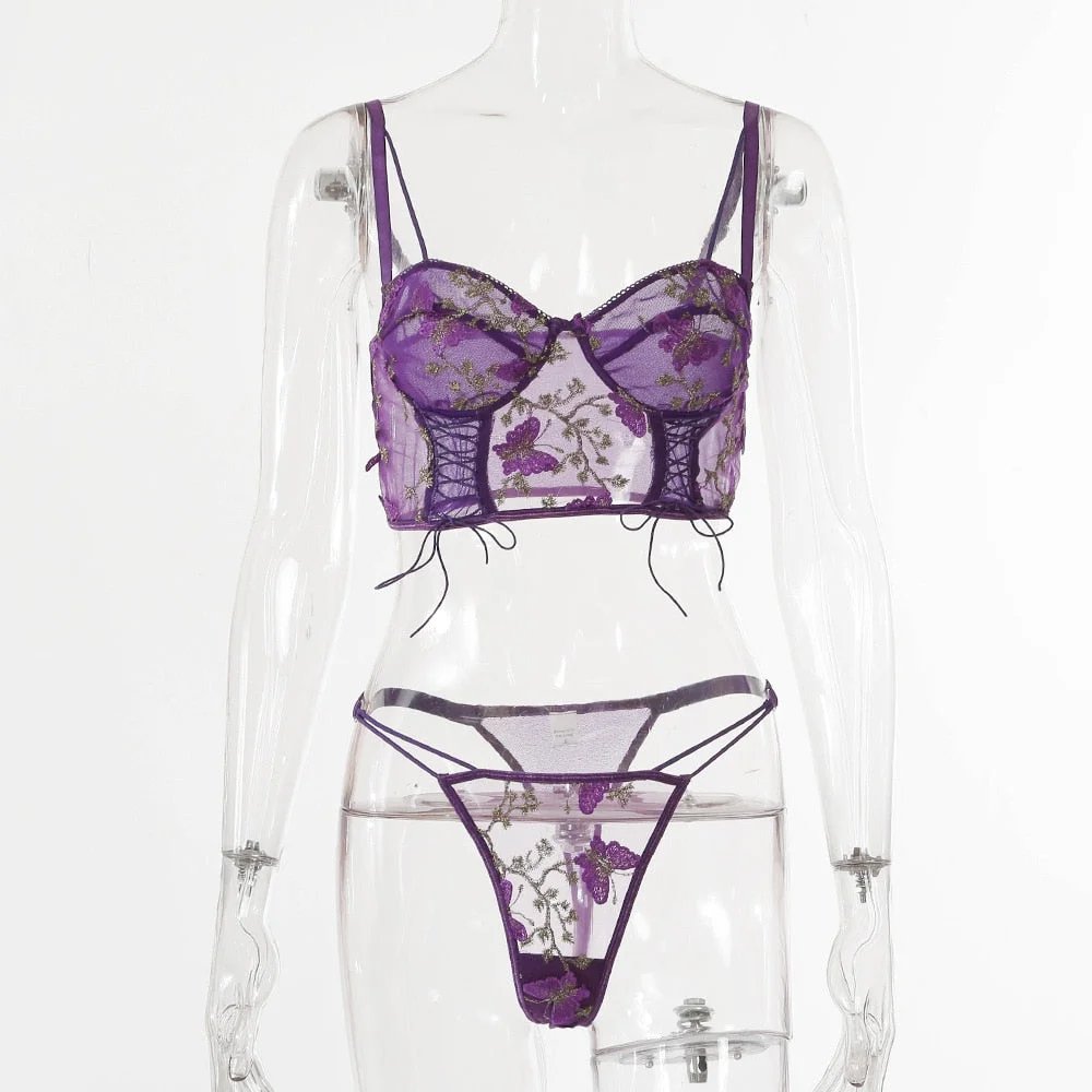 Yimunancy Floral Embrodiery Lace Bodysuit Women Lace Up Transparent Skinny Bodysuit 2020 Ladies Teddies Bodsyuit Body Femme