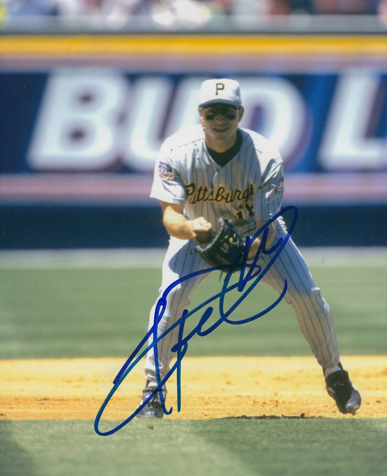 Signed 8x10 JOE RANDA PITTSBURGH PIRATES Autographed Photo Poster painting- COA