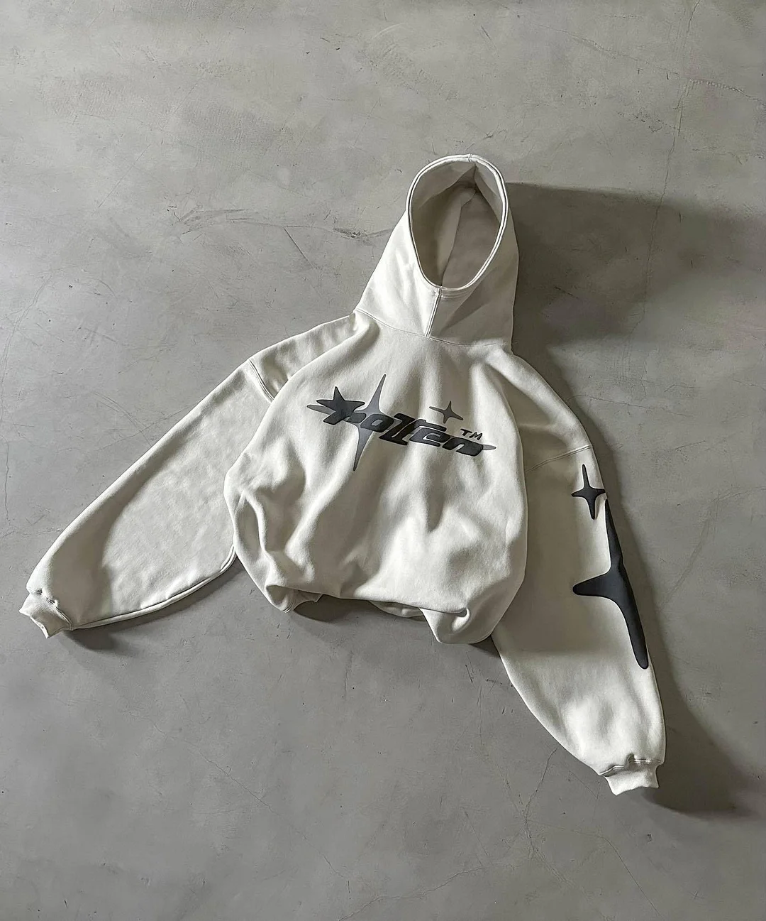 Toloer Toloer High Street Popular Logo Letter Print Hoodie Suit For Men And Women Hip Hop Street Loose Hoodie
