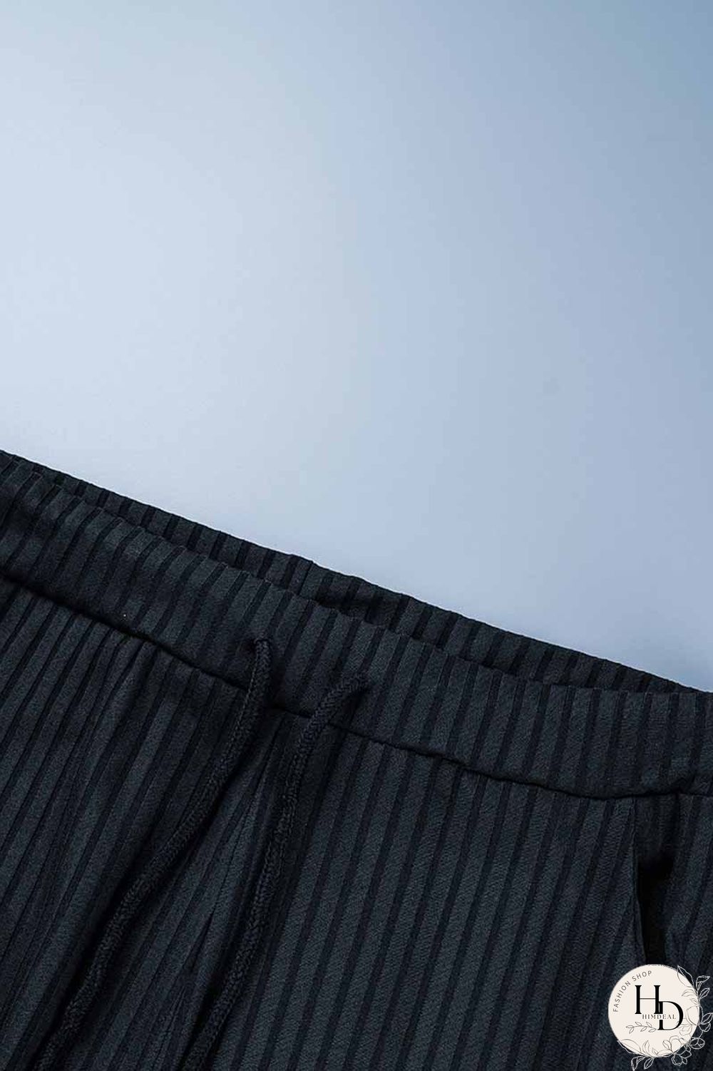 Black Casual Print Patchwork Long Sleeve Three Pieces