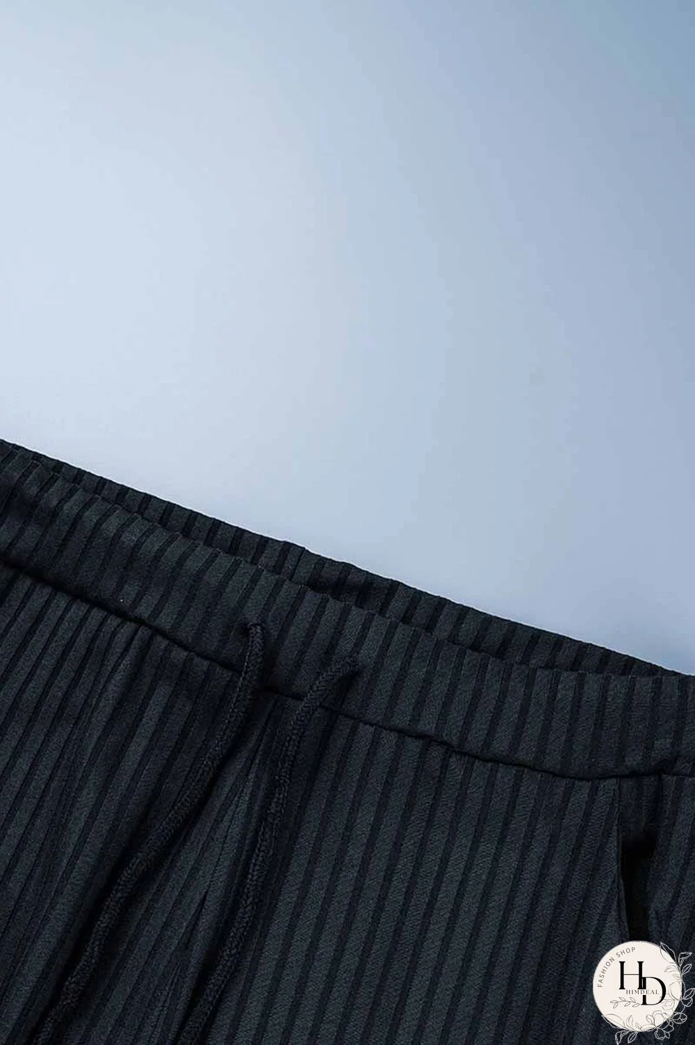 Black Casual Print Patchwork Long Sleeve Three Pieces