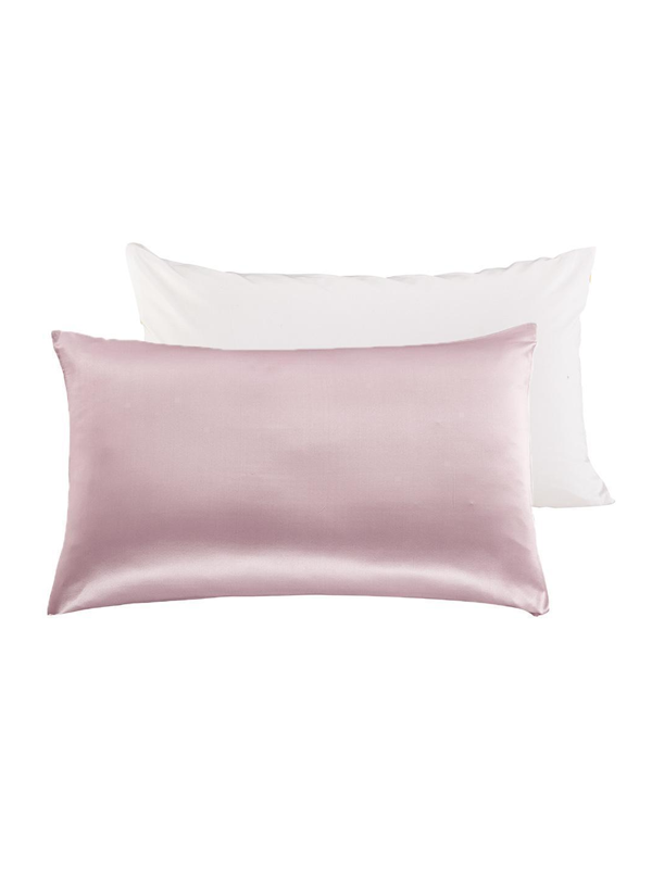Terse Silk Pillowcase with Polyester Underside