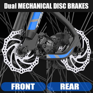 Dual Mechanical Disc Brakes