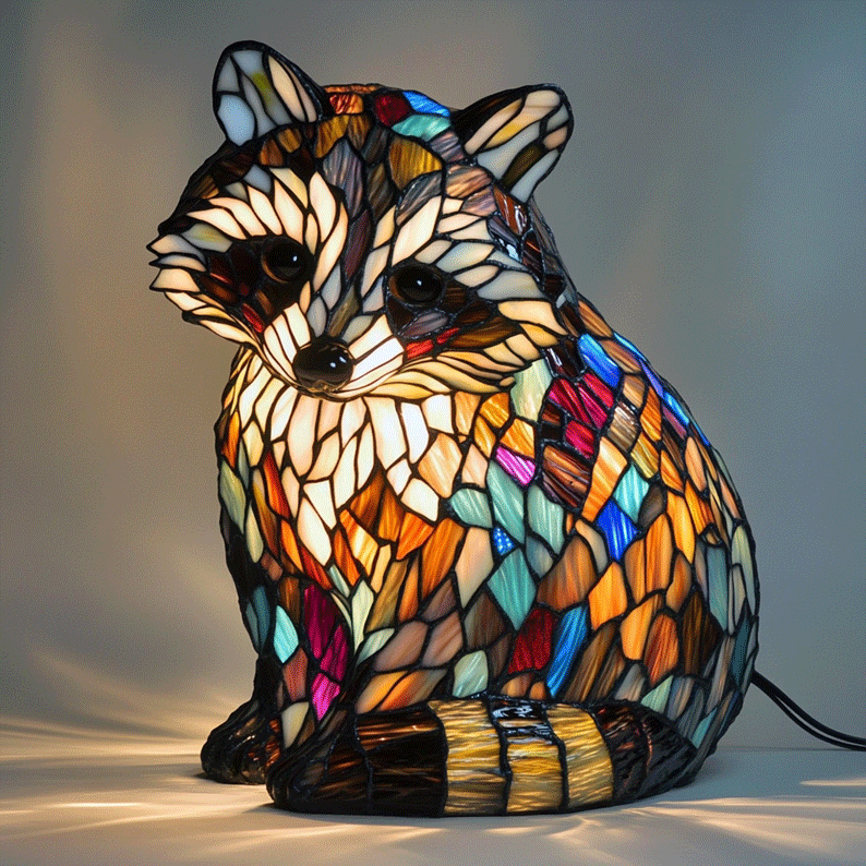 Light Raccoons Raccoon Lamp