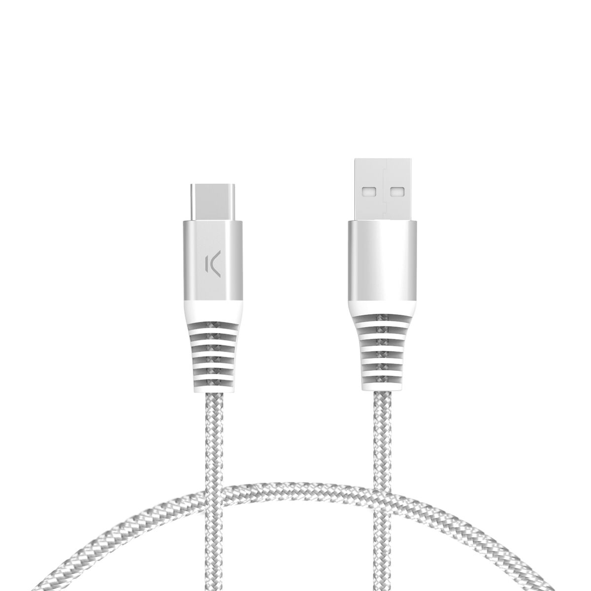 USB Cable KSIX Grey 2 m