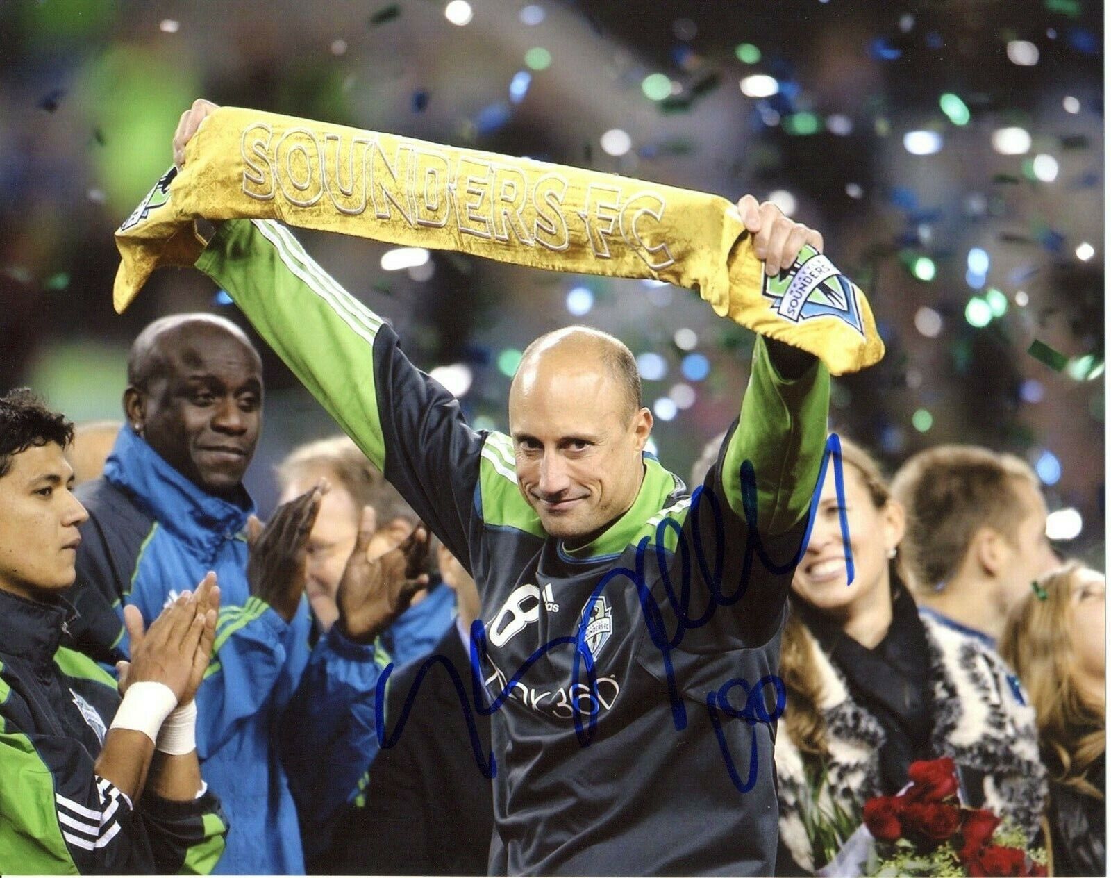 Kasey Keller Autographed Signed 8x10 Photo Poster painting Seattle Sounders COA  Shipping