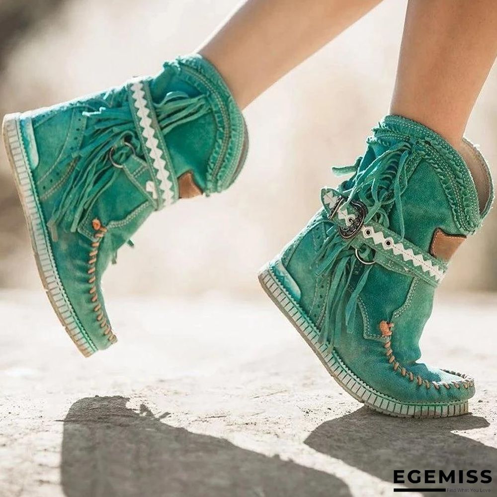New Style Tassels Ankle Boots | EGEMISS