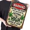 Warning - Vintage Metal Signs(12*16Inch) - Warning