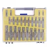 150pcs Drill Bit High Hardness 0.4-3.2mm Punch Drill for Hardwood Plastic Rubber