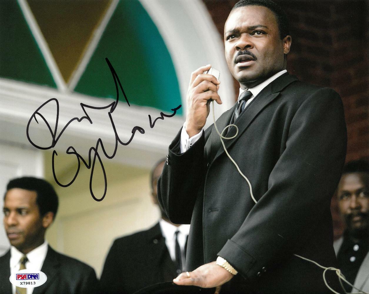 David Oyelowo Signed Selma Authentic Autographed 8x10 Photo Poster painting PSA/DNA #X79813