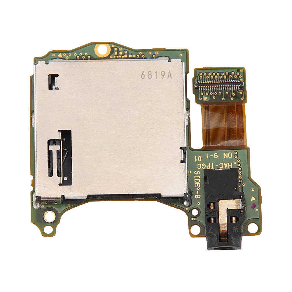 

Game Card Slot with Headphone Jack Board Replacement for Nintendo Switch, 501 Original